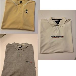 Lot of 3 Vintage Polo shirts